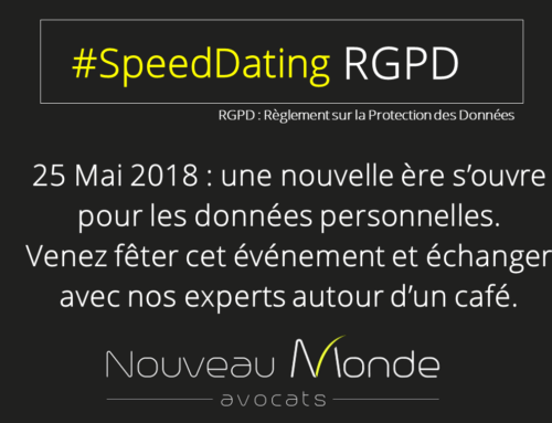 #Speeddating RGPD
